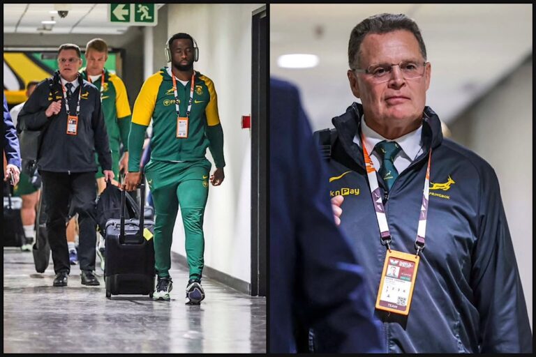 Springboks coach Rassie Erasmus